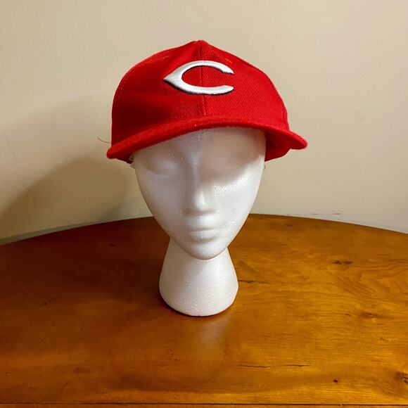 Cincinnati Reds Bats Red Baseball Cap Hat Unisex Mens One Size - Picture 2 of 16